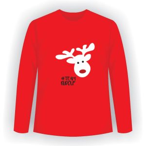 Otroški božični pulover Rudolf