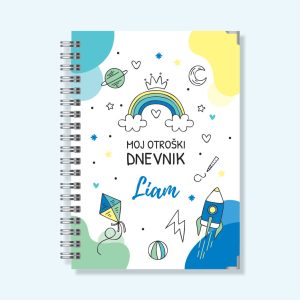 OTROŠKI DNEVNIK ZA FANTE S POLJUBNIM IMENOM