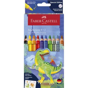 Barvice Faber-Castell dino jumbo 8+2