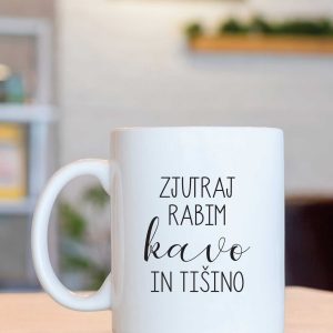 Zjutraj rabim kavo