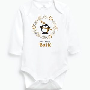 Moj prvi božič - zlati pingvin