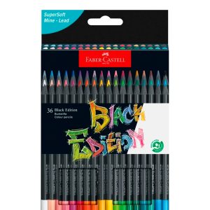 Barvice Faber-Castell, black edition 36/1