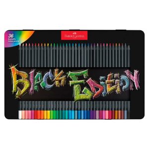 Barvice FABER-CASTELL black edition, 36/1