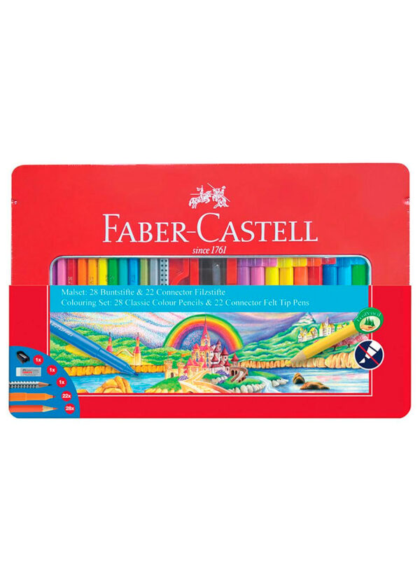 Set Faber-Castell Barvice + Flomastri