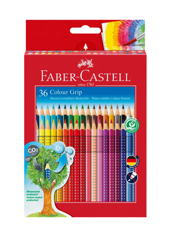 Barvice FABER-CASTELL, grip 36/1