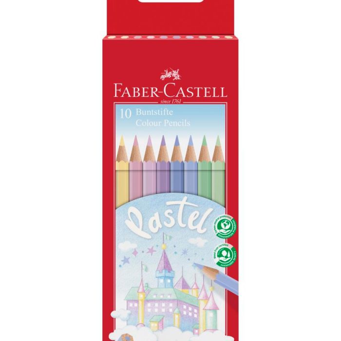 Barvice_FaberCastell_hex_pastel