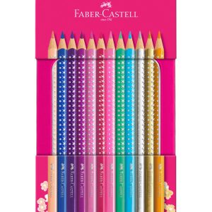Barvice FABER-CASTELL, sparkle 12/1