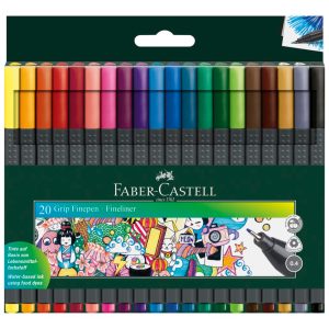 Marker Finepen grip Faber-Castell 20/1