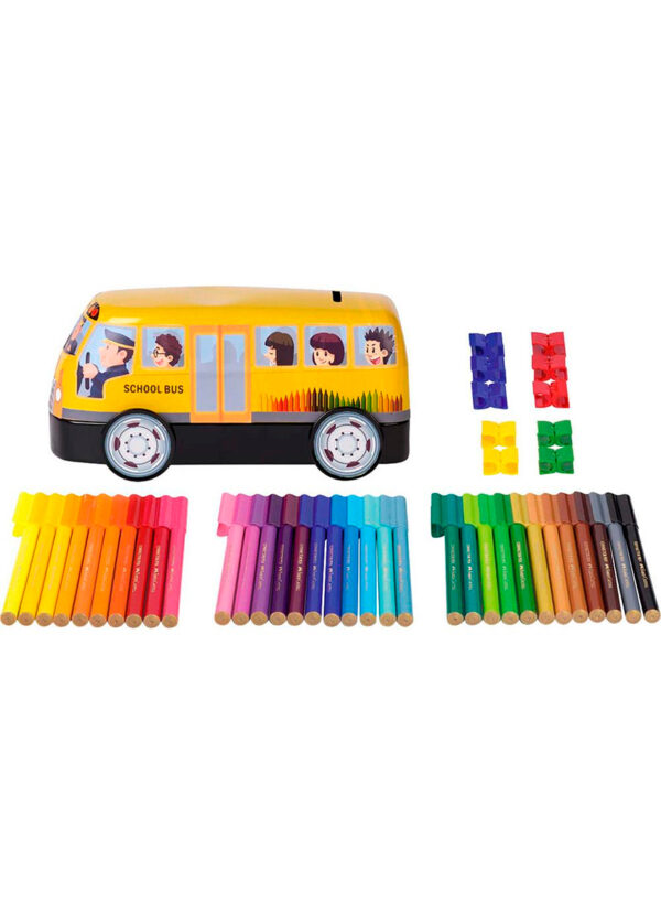 Flomastri Faber-Castell Šolski avtobus