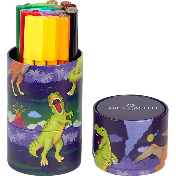 Flomastri_FaberCastell_dino