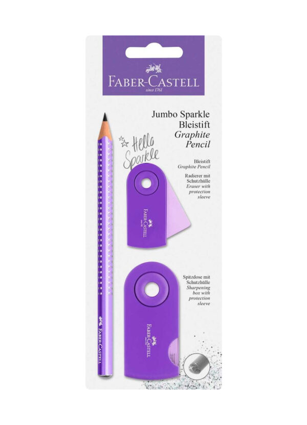 Svinčnik Faber-Castell Sparkle Jumbo