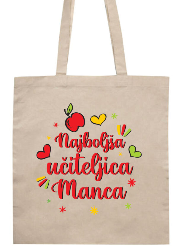 Bombažna vrečka za učiteljico - Image 2