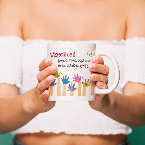 Skodelica za vzgojiteljico Rokice