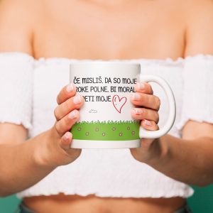 Skodelica za vzgojiteljico Polno srce