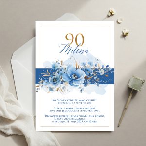 Vabilo za 90 let